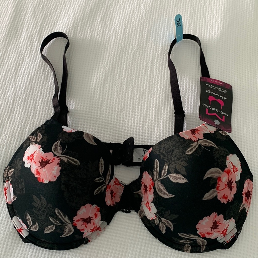 MAIDENFORM PUSH-UP BRA SIZE 38 C NWT